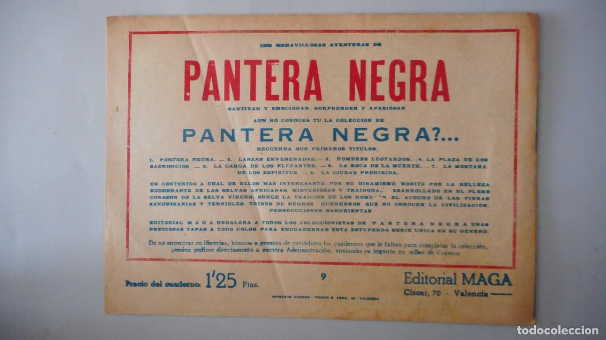Tebeos: PANTERA NEGRA N&ordm; 9 . ORIGINAL. / C-23 - Foto 2