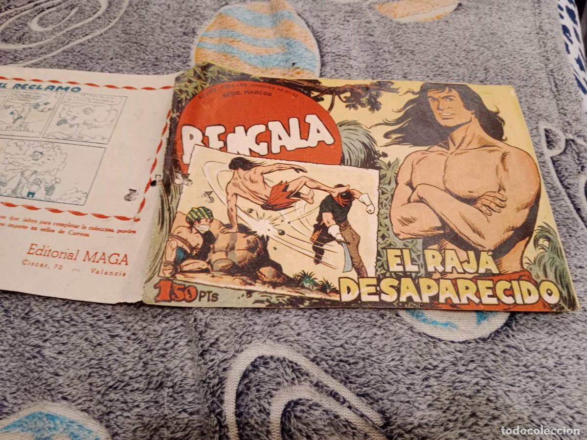 Tebeos: BENGALA. 1&ordf;SERIE N&ordm; 18 - EL RAJA DESAPARECIDO. EDITORIAL MAGA 1959