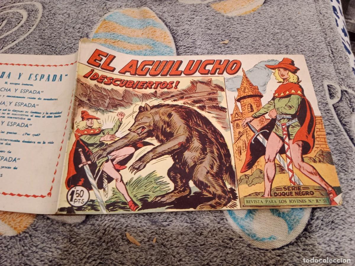 Tebeos: EL AGUILUCHO N&ordm; 65 &middot; &iexcl;DESCUBIERTOS! EDITORIAL MAGA 1961 - ORIGINAL