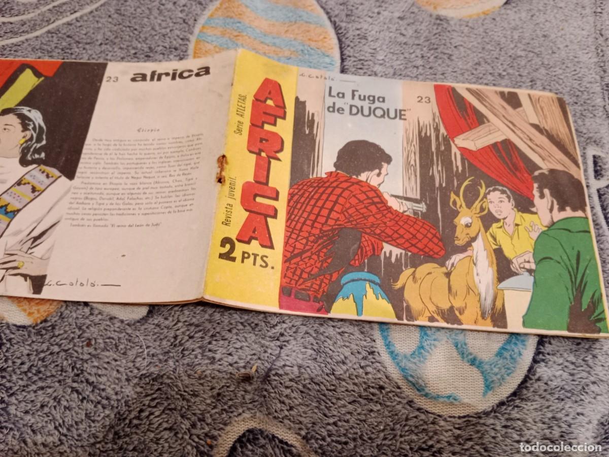 Tebeos: AFRICA N&ordm; 23 LA FUGA DEL DUQUE, -EDITORIAL MAGA,1965 - ORIGINAL