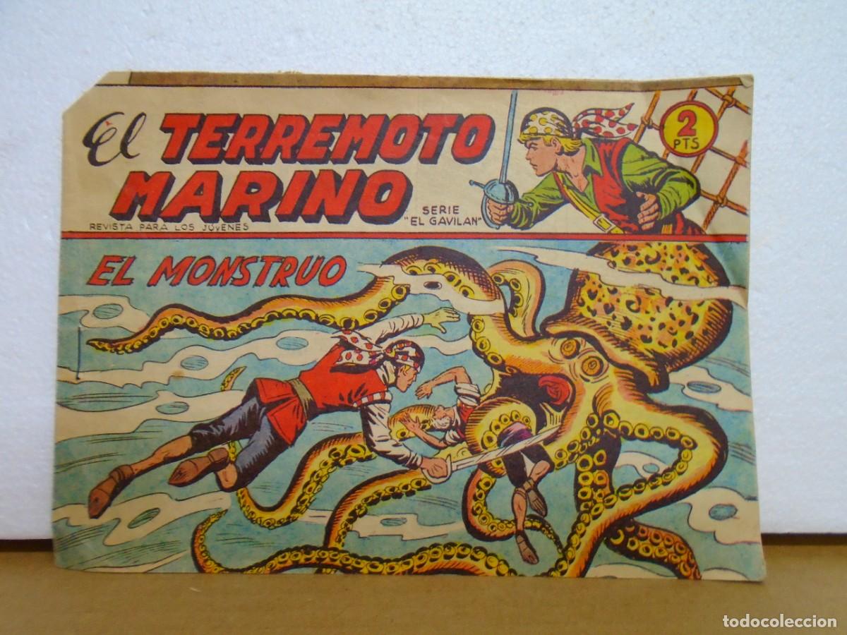 Tebeos: EL TERREMOTO MARINO/EDIT. MAGA N&ordm; 40/1964/2 PTS.