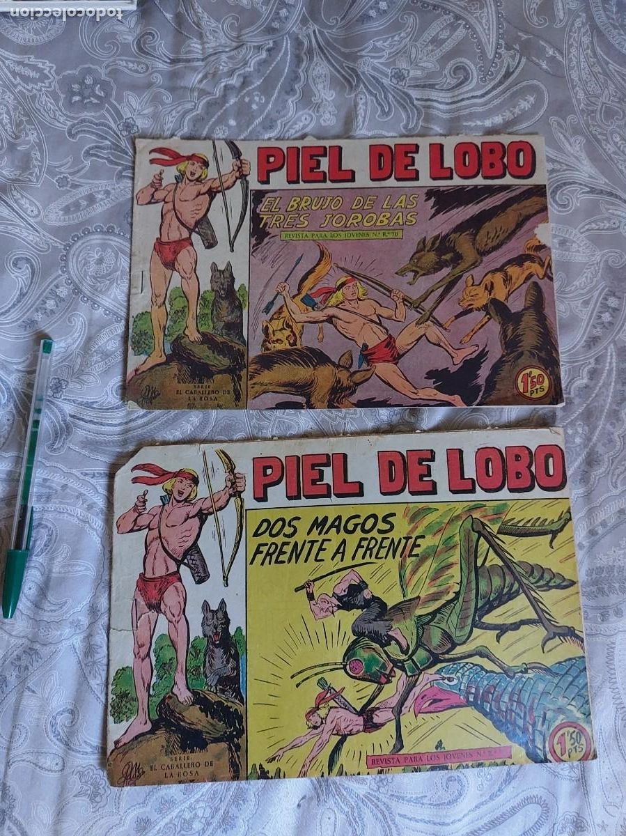 Tebeos: PIEL DE LOBO N&Uacute;MERO 22 Y 72