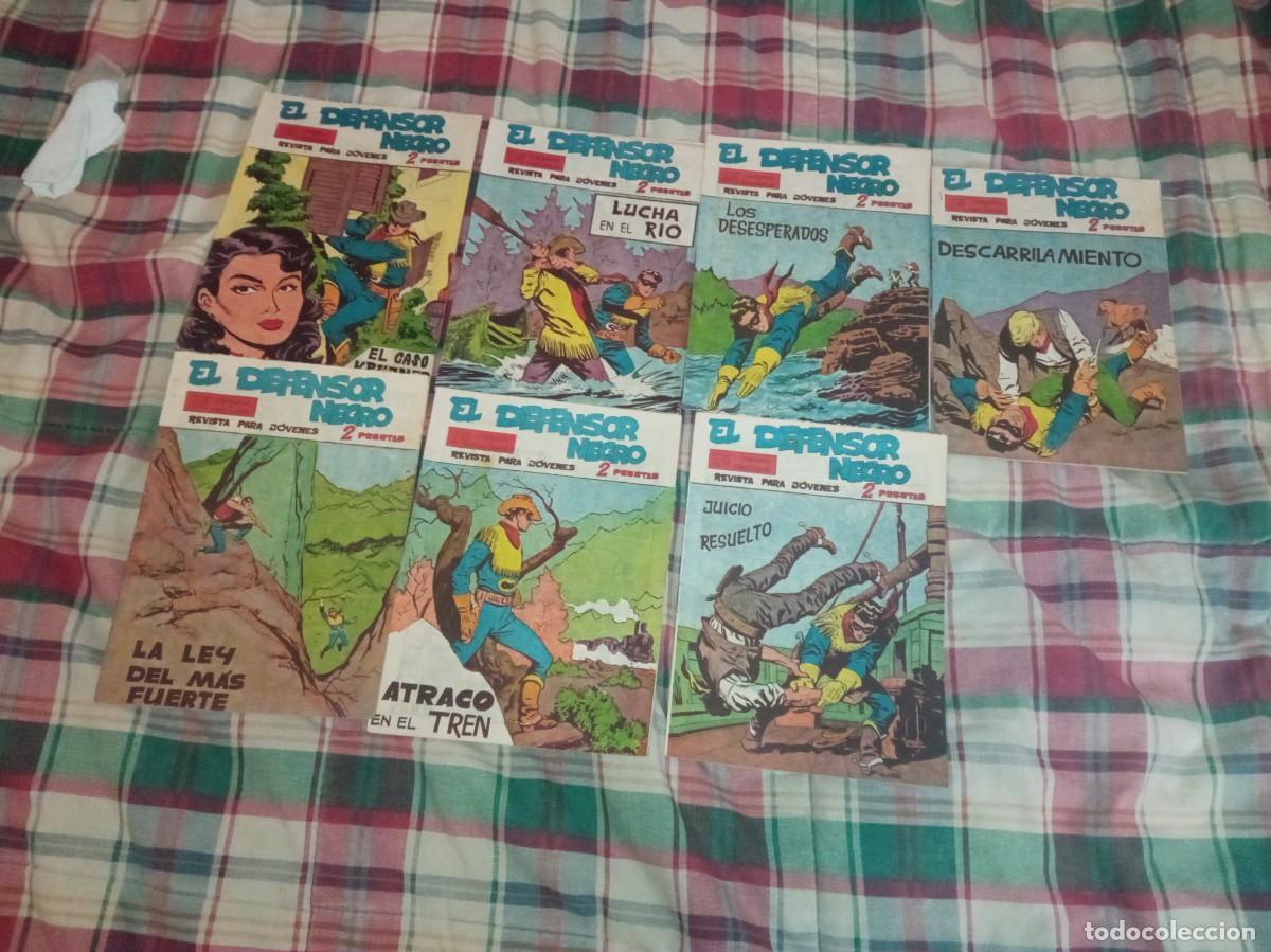 Tebeos: 19 tebeos El defensor negro
