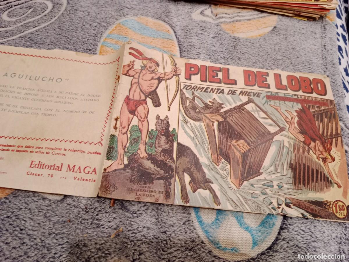 Tebeos: PIEL DE LOBO N&ordm; 32 TORMENTA EN LA NIEVE - EDITORIAL MAGA 1959- ORIGINAL