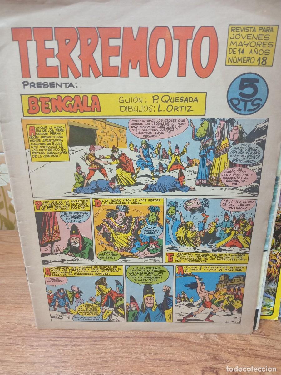 Tebeos: TERREMOTO - N&ordm; 18 -MAGA - ORIGINAL - Foto 1