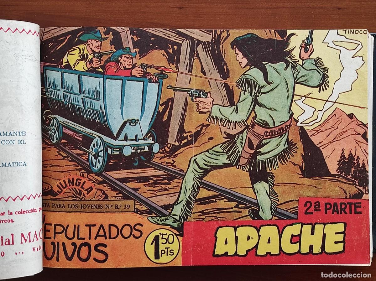 Tebeos: COLECCI&Oacute;N COMPLETA EN UN TOMO APACHE 2&ordf; PARTE - 76 N&Uacute;MEROS - EDITORIAL MAGA - Foto 5