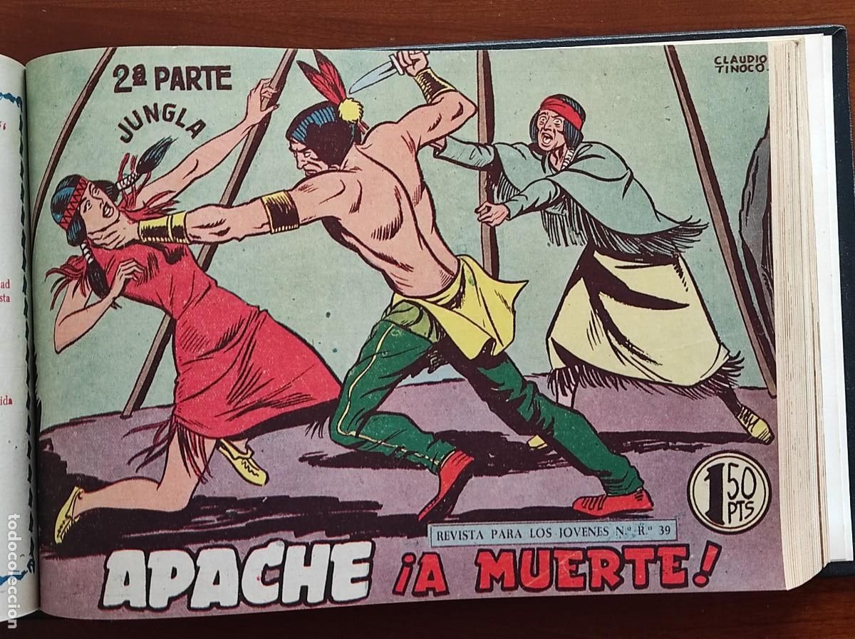 Tebeos: COLECCI&Oacute;N COMPLETA EN UN TOMO APACHE 2&ordf; PARTE - 76 N&Uacute;MEROS - EDITORIAL MAGA - Foto 8