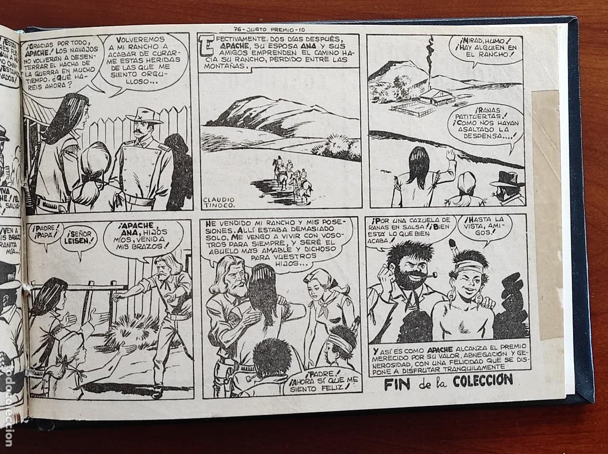 Tebeos: COLECCI&Oacute;N COMPLETA EN UN TOMO APACHE 2&ordf; PARTE - 76 N&Uacute;MEROS - EDITORIAL MAGA - Foto 11