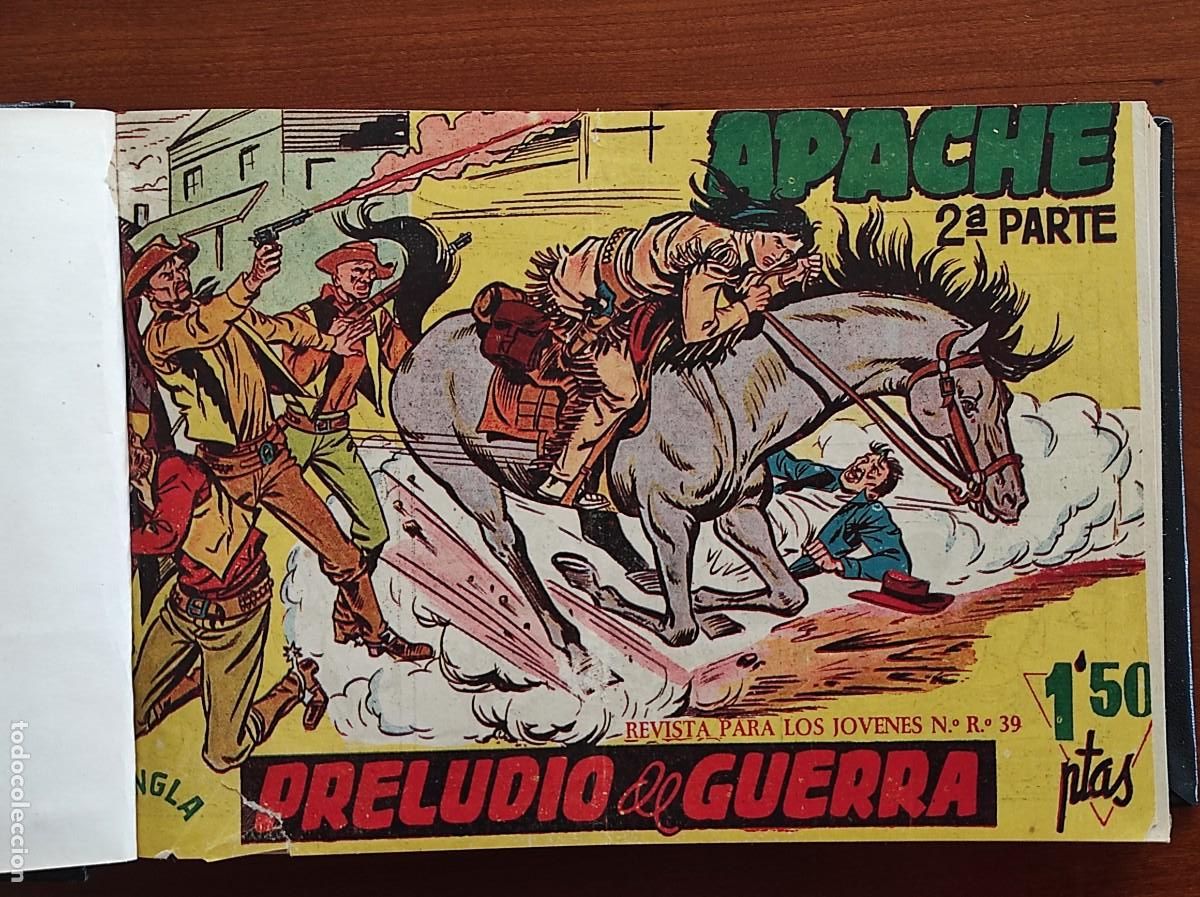 Tebeos: COLECCI&Oacute;N COMPLETA EN UN TOMO APACHE 2&ordf; PARTE - 76 N&Uacute;MEROS - EDITORIAL MAGA - Foto 1