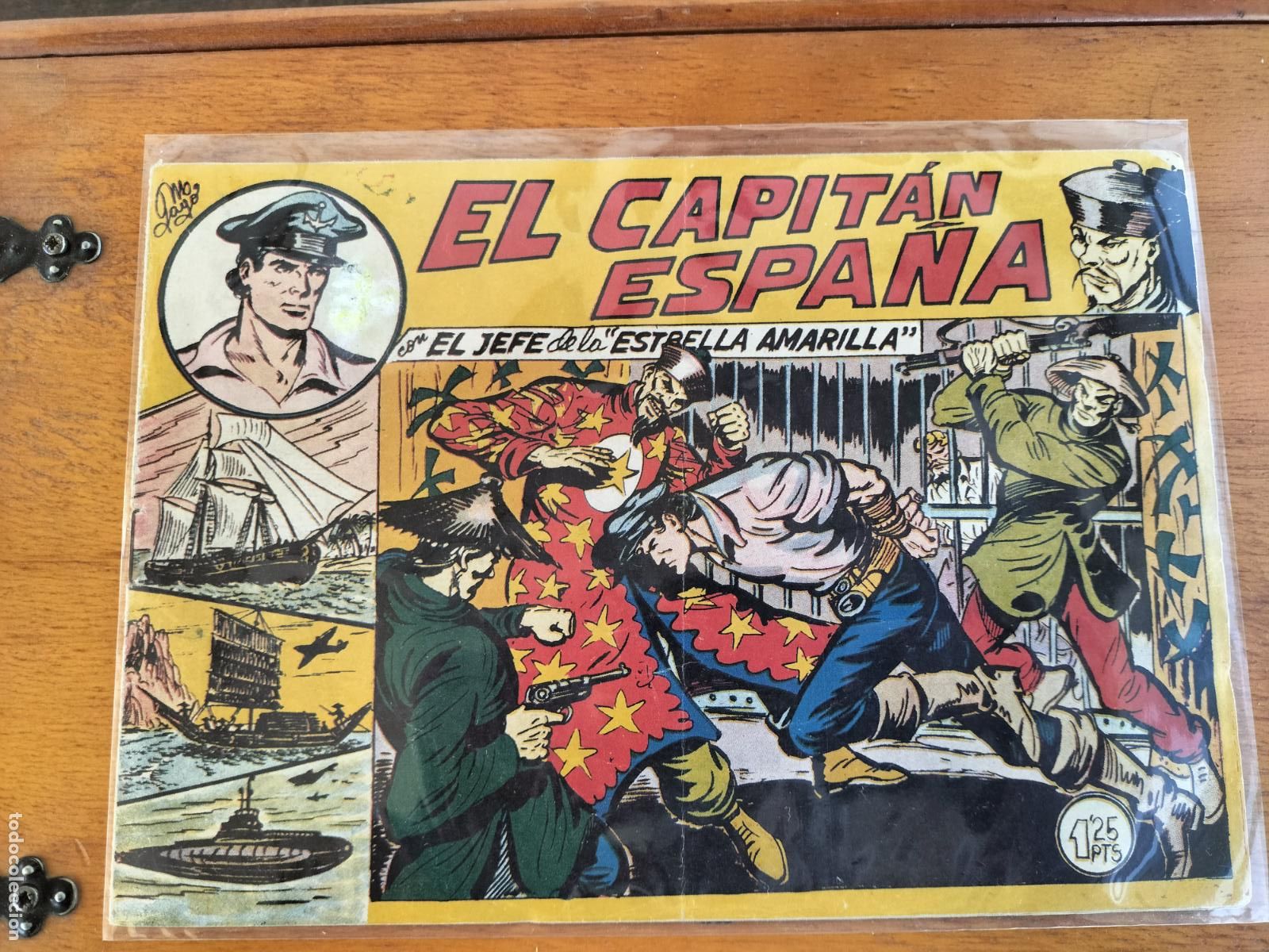 Tebeos: CAPITAN ESPA&Ntilde;A N&ordm; 3 MAGA ORIGINAL. - Foto 1