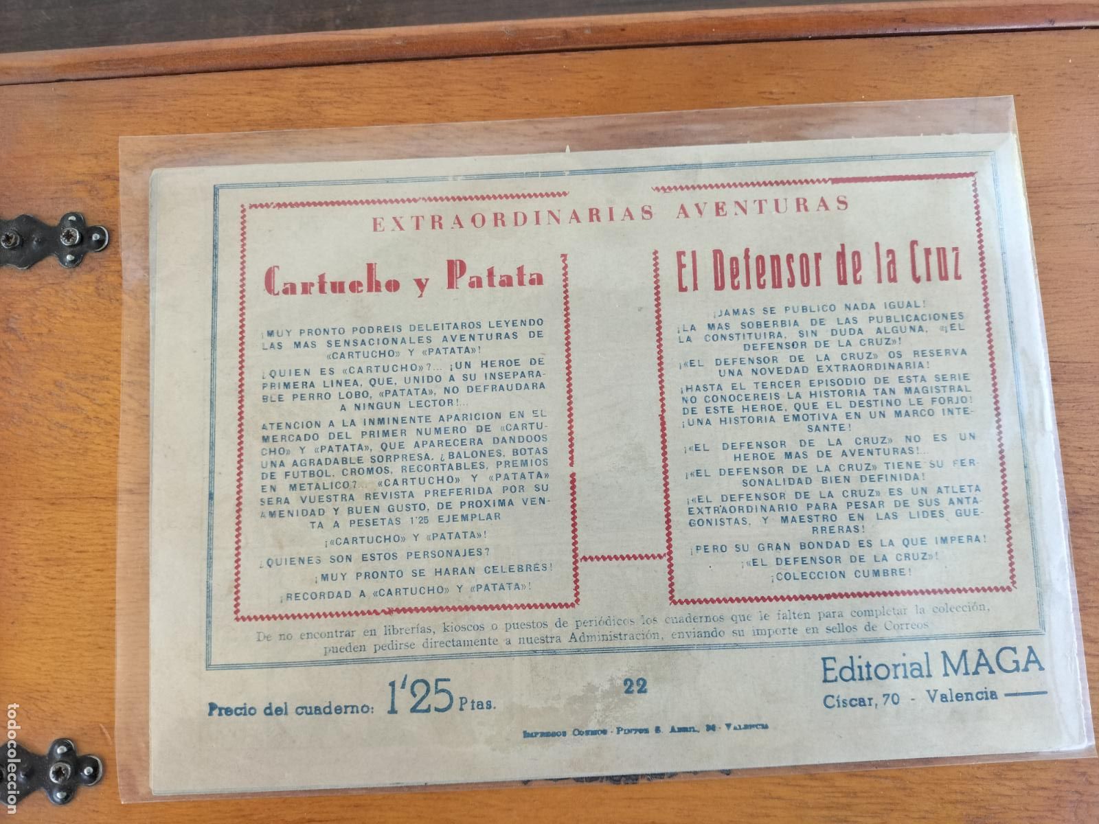 Tebeos: CAPITAN ESPA&Ntilde;A N&ordm; 22 MAGA ORIGINAL. - Foto 2
