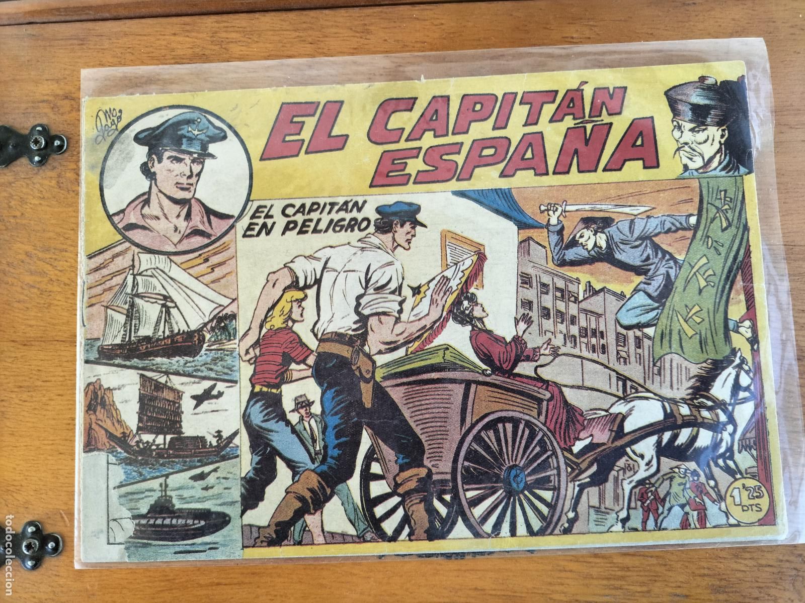 Tebeos: CAPITAN ESPA&Ntilde;A N&ordm; 22 MAGA ORIGINAL. - Foto 1