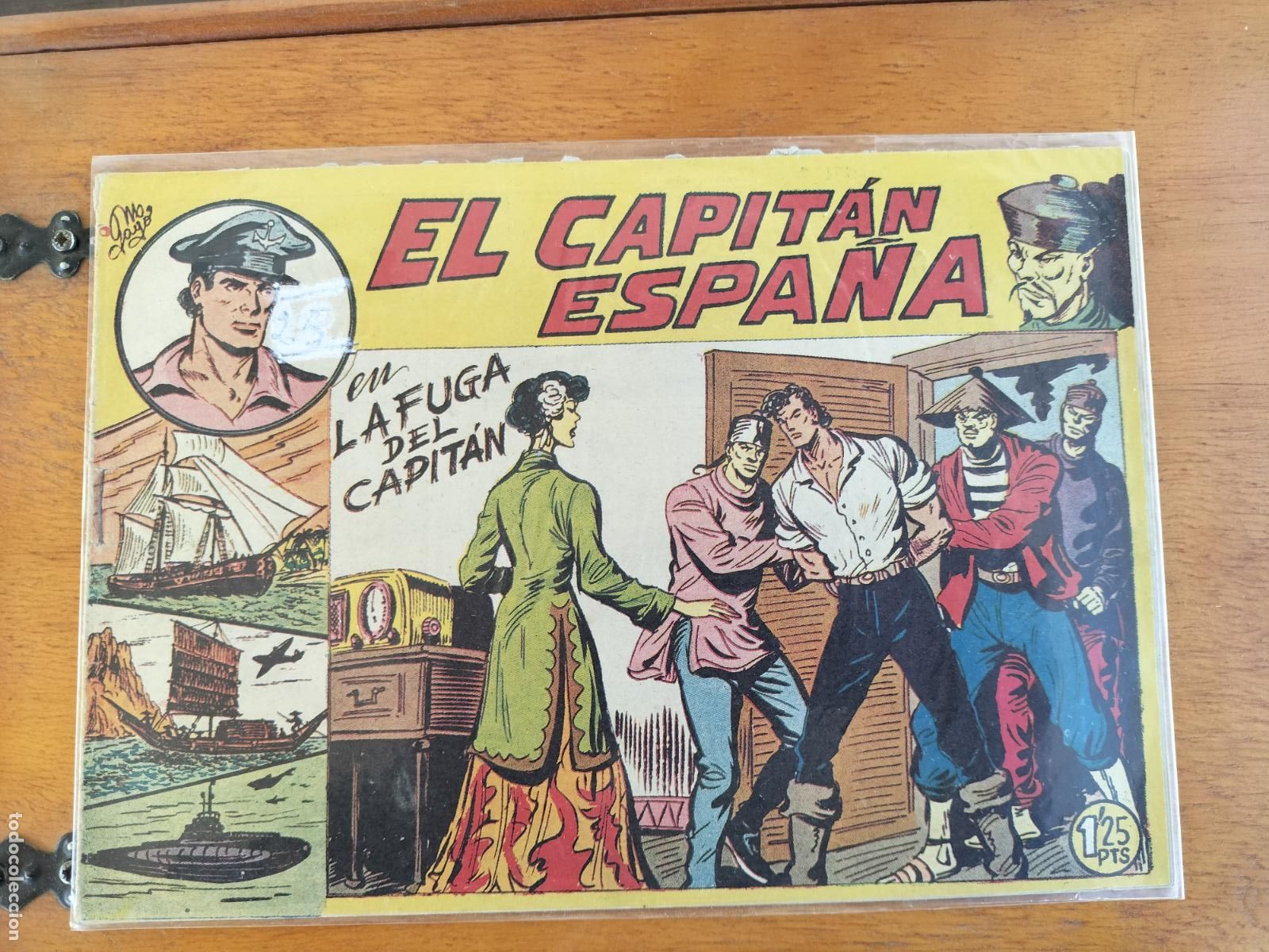 Tebeos: CAPITAN ESPA&Ntilde;A N&ordm; 25 MAGA ORIGINAL. - Foto 1