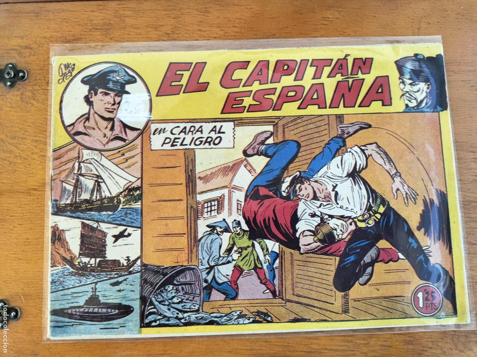 Tebeos: CAPITAN ESPA&Ntilde;A N&ordm; 26 MAGA ORIGINAL. - Foto 1