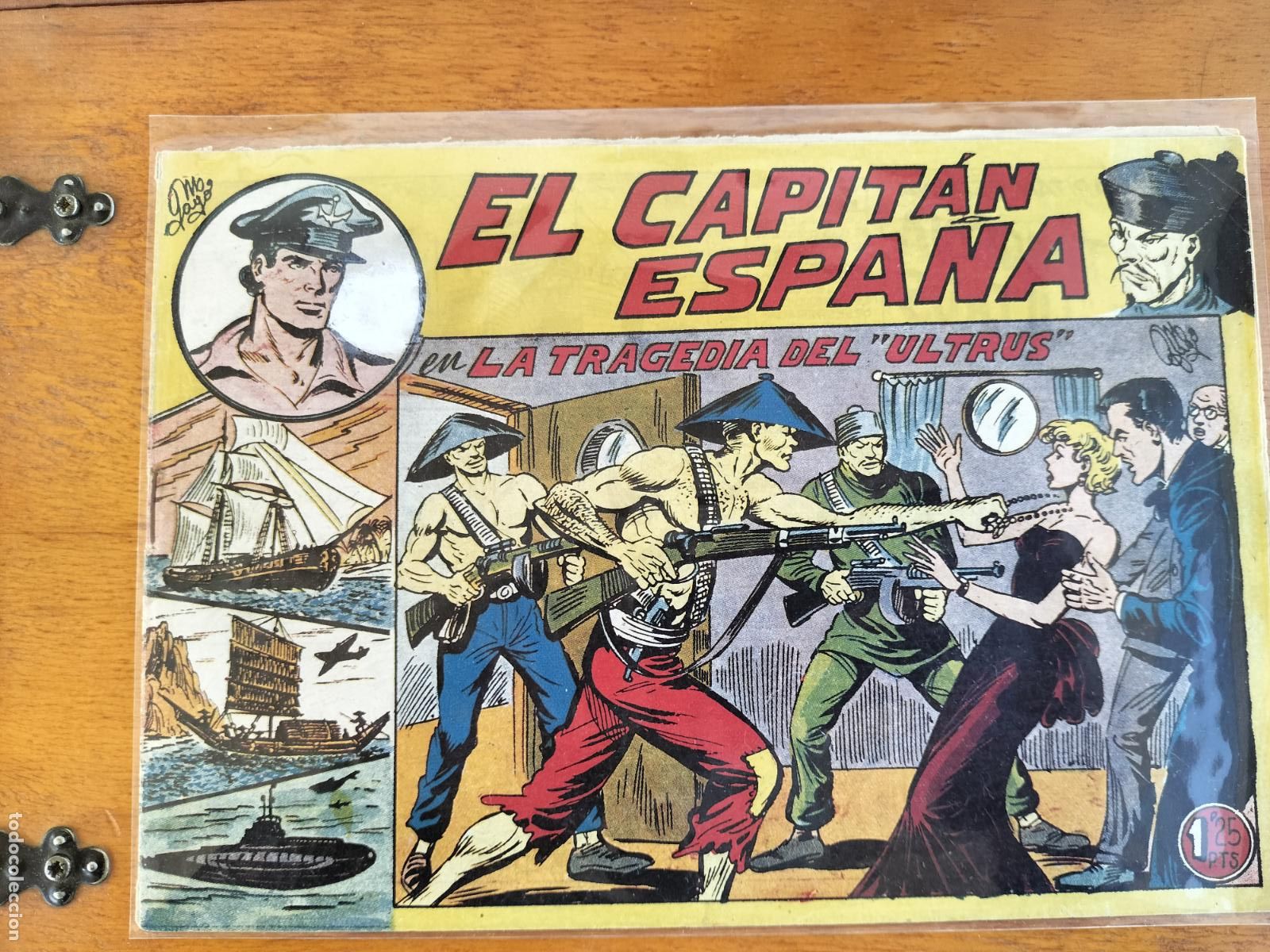 Tebeos: CAPITAN ESPA&Ntilde;A N&ordm; 29 MAGA ORIGINAL.