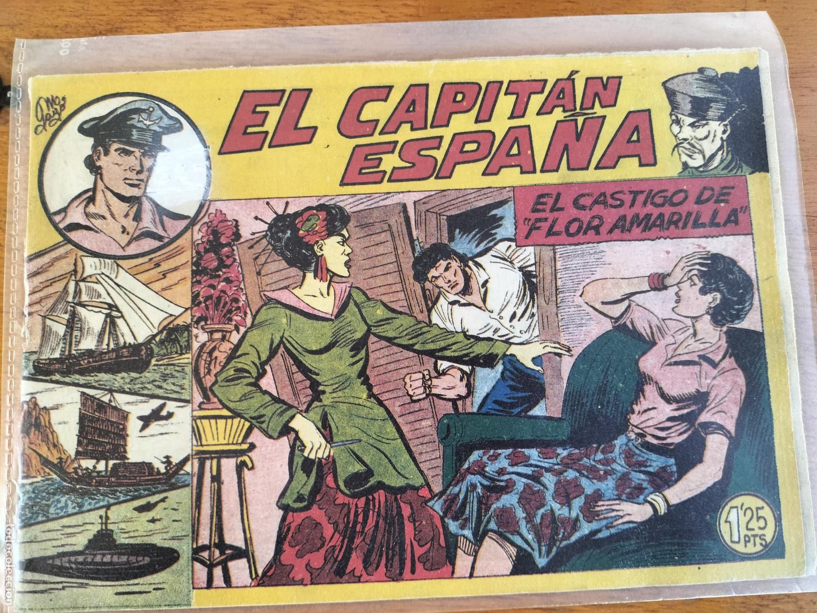 Tebeos: CAPITAN ESPA&Ntilde;A N&ordm; 32 ULTIMO MAGA ORIGINAL.