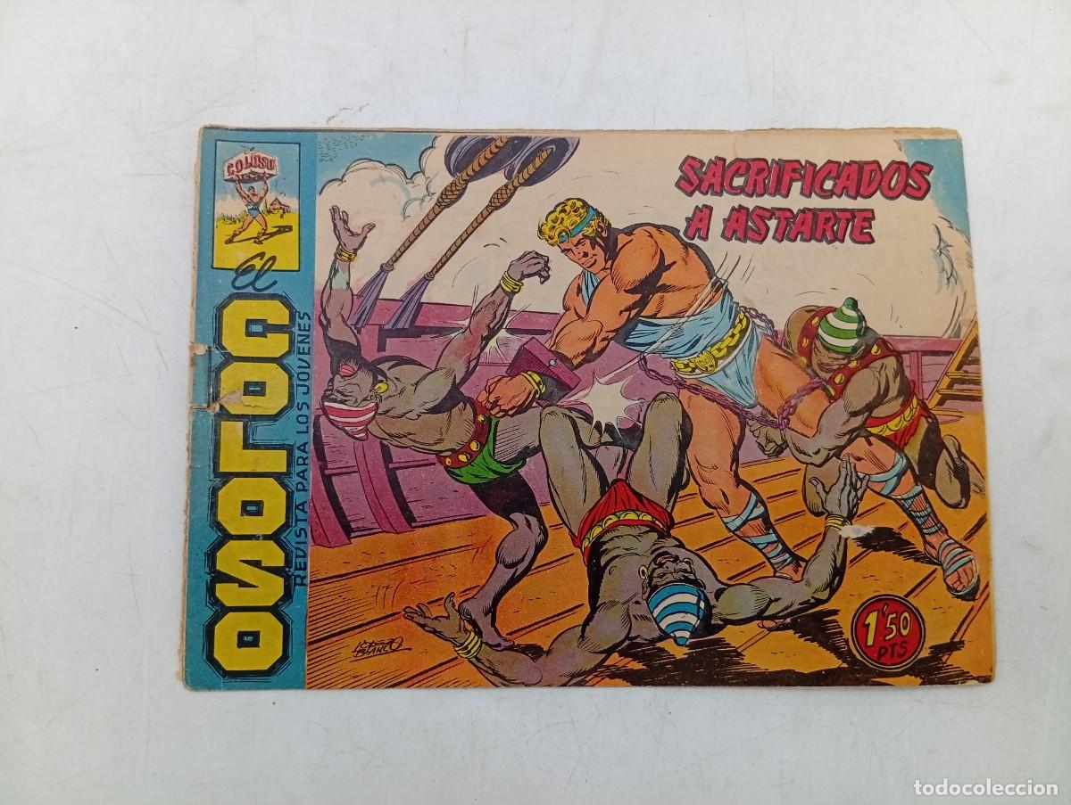 Tebeos: EL COLOSO. &iexcl; SACRIFICADOS A ASTARTE!. EDITORIAL MAGA. 1960. ORIGINAL. VER FOTOS.