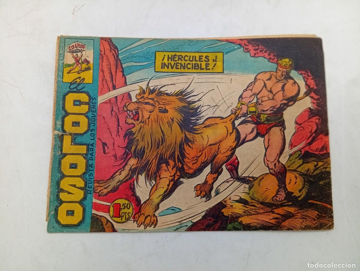 Tebeos: EL COLOSO. &iexcl; HERCULES EL INVENCIBLE!. EDITORIAL MAGA. ORIGINAL. 1960. VER FOTOS.