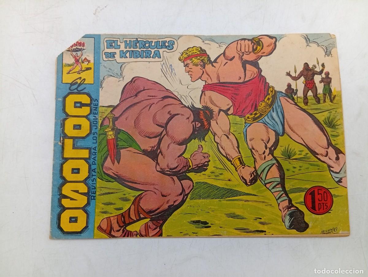 Tebeos: EL COLOSO. EL HERCULES DE KIBIRA. EDITORIAL MAGA. 1960. VER FOTOS.