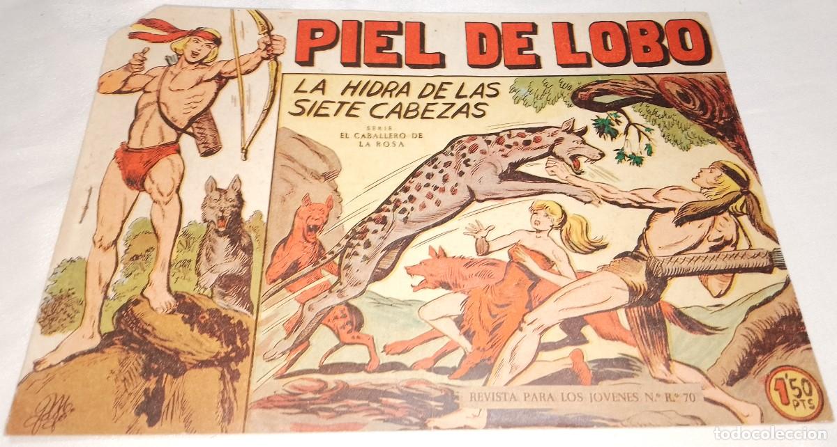 Tebeos: PIEL DE LOBO N&ordm; 8-MAGA 1959 ORIGINAL BIEN-VER DESCRIPCION Y FOTOS