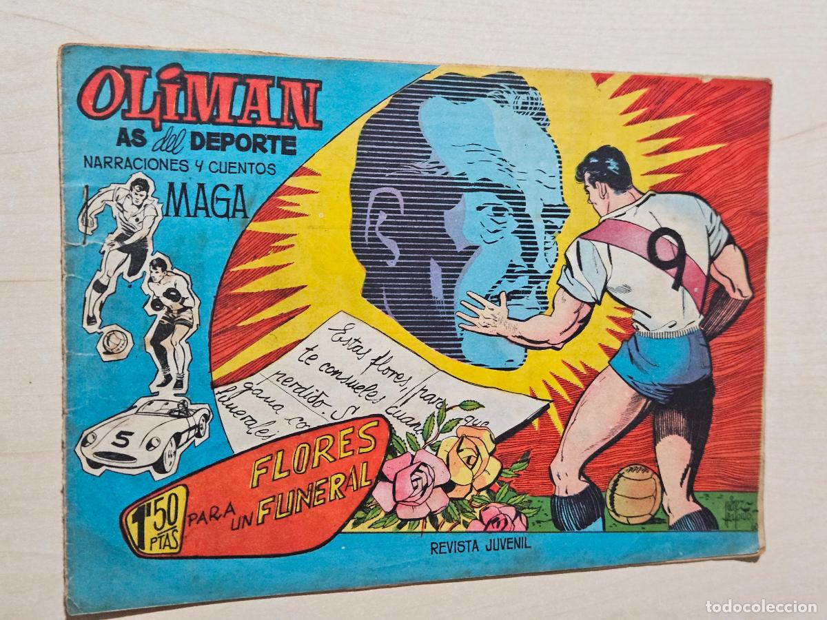 Tebeos: OLIMAN, AS DEL DEPORTE N&ordm; 9 JESUS GARAY - ORIGINAL - MAGA