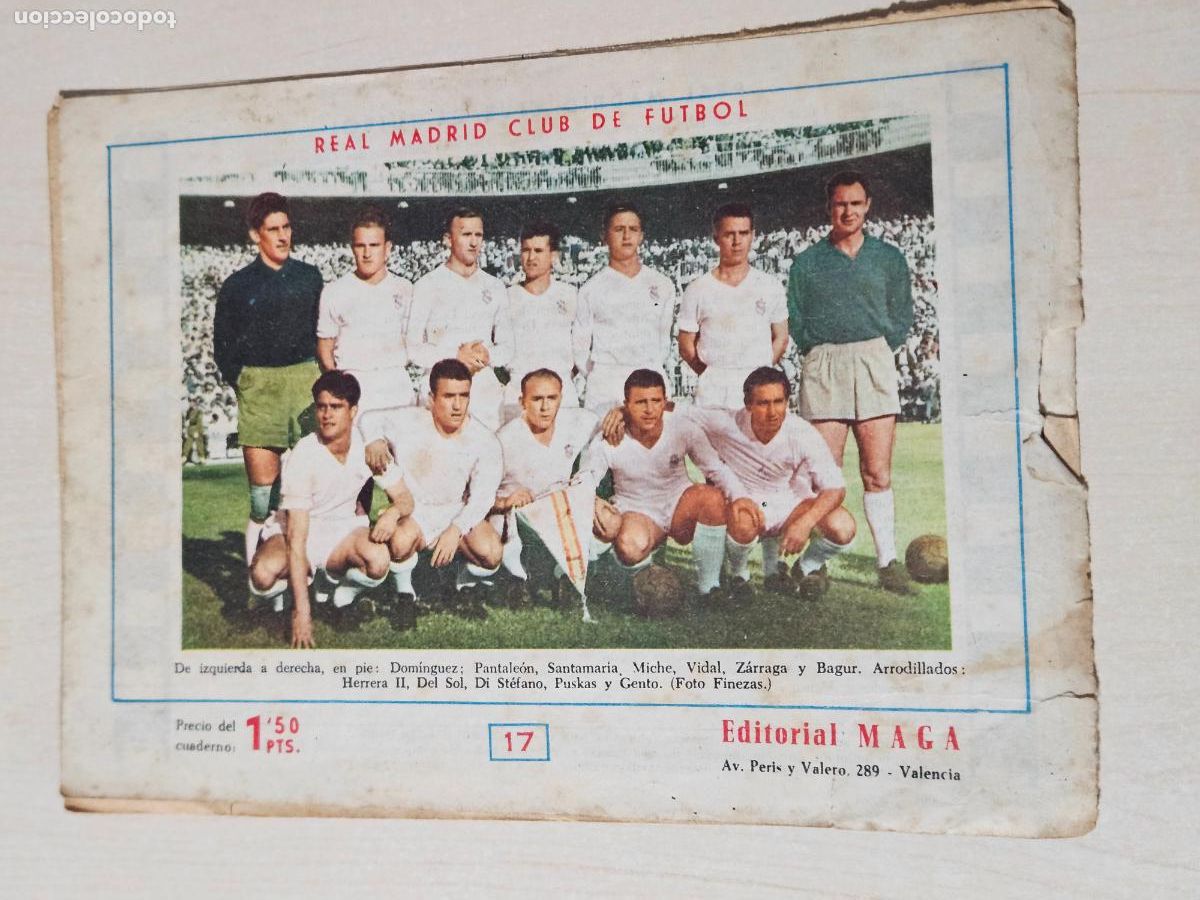 Tebeos: OLIMAN, AS DEL DEPORTE N&ordm; 17 REAL MADRID - ORIGINAL - MAGA