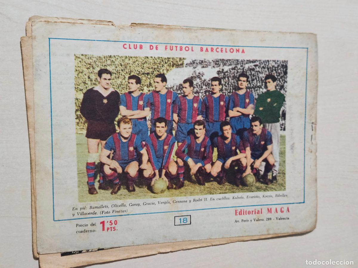 Tebeos: OLIMAN, AS DEL DEPORTE N&ordm; 18 BARCELONA - ORIGINAL - MAGA