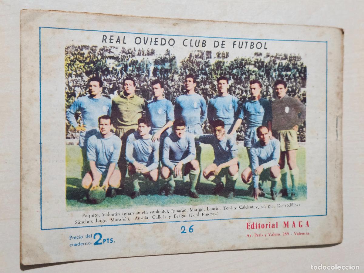 Tebeos: OLIMAN, AS DEL DEPORTE N&ordm; 26 REAL OVIEDO - ORIGINAL - MAGA