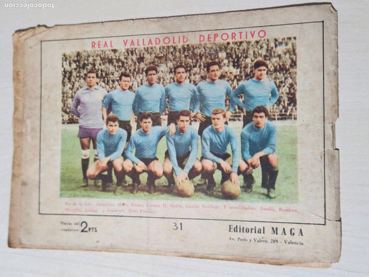 Tebeos: OLIMAN, AS DEL DEPORTE N&ordm; 31 REAL VALLADOLID - ORIGINAL - MAGA