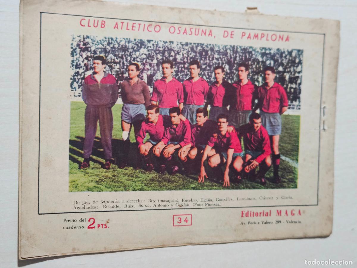 Tebeos: OLIMAN, AS DEL DEPORTE N&ordm; 34 OSASUNA - ORIGINAL - MAGA
