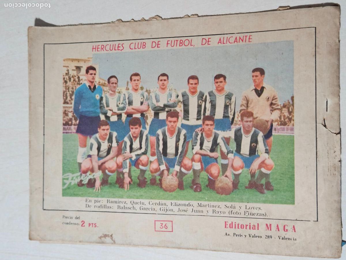 Tebeos: OLIMAN, AS DEL DEPORTE N&ordm; 36 HERCULES - ORIGINAL - MAGA
