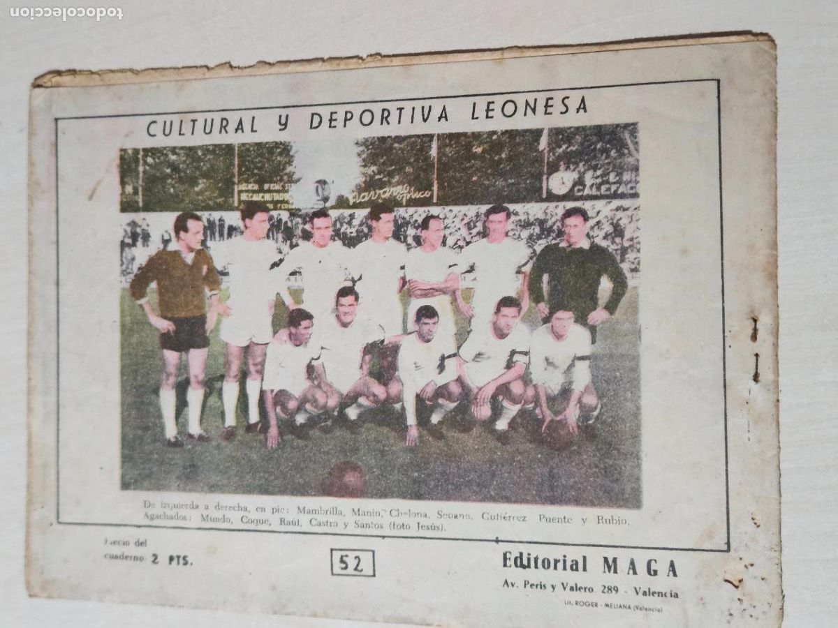 Tebeos: OLIMAN, AS DEL DEPORTE N&ordm; 52 CULTURAL Y DEPORTIVA LEONESA - ORIGINAL - MAGA