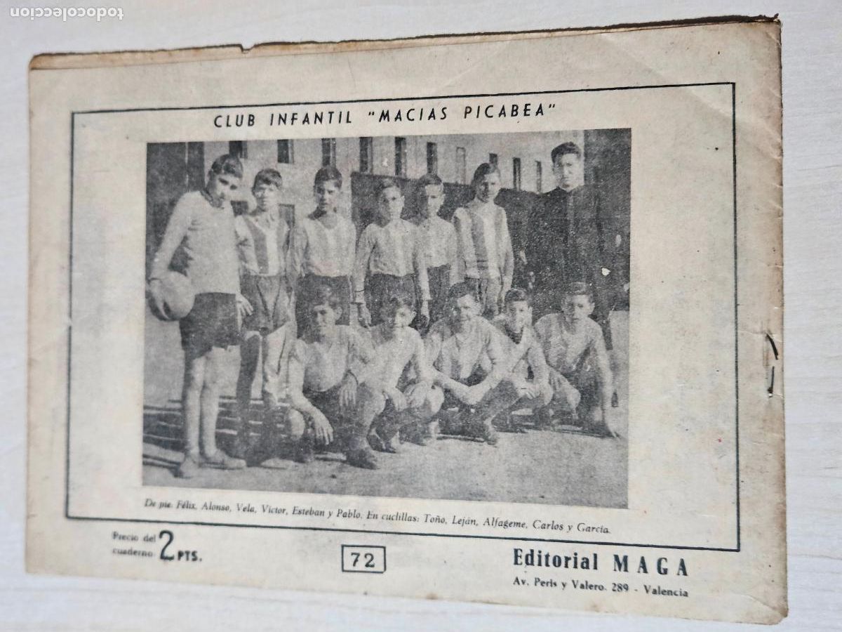 Tebeos: OLIMAN, AS DEL DEPORTE N&ordm; 72 CLUB INFANTIL MACIAS PICABEA - ORIGINAL - MAGA
