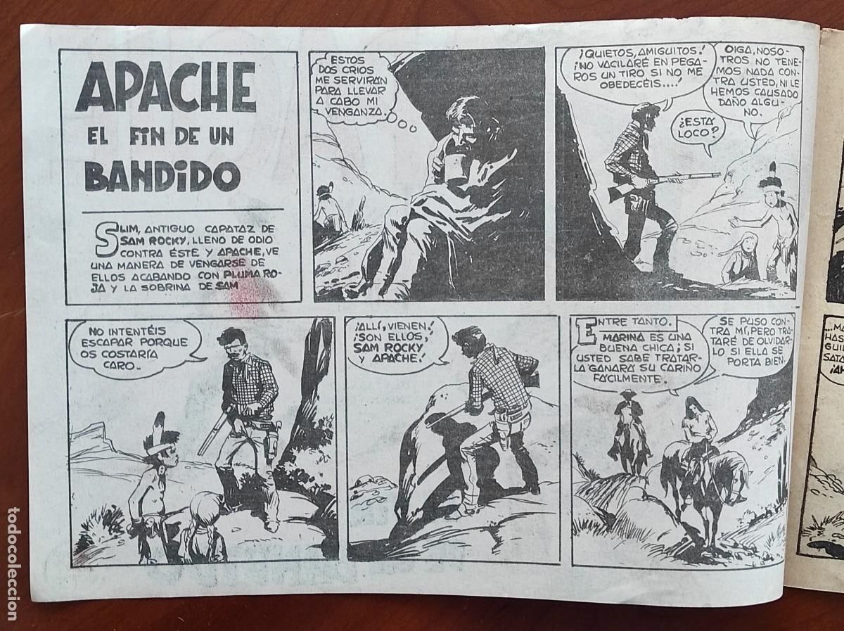 Tebeos: COLECCI&Oacute;N COMPLETA ORIGINAL APACHE 1&ordf; PARTE - 56 TEBEOS - EDITORIAL MAGA - Foto 6