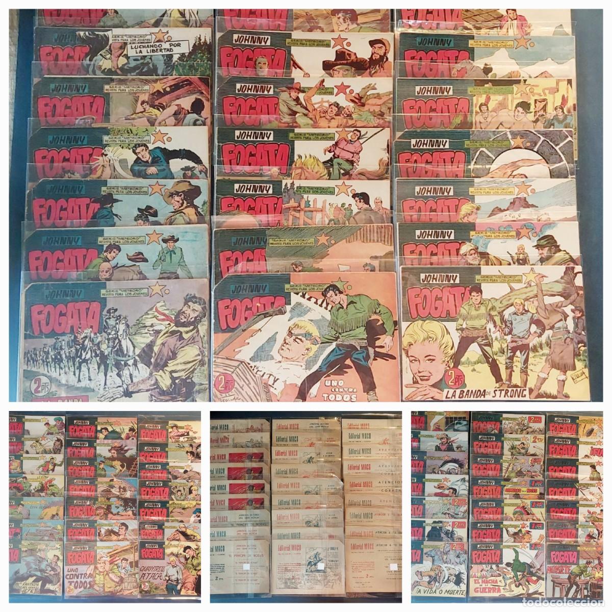 Tebeos: Johnny Fogata Colecci&oacute;n Completa ( 80 Ejemplares ) 1960 Maga