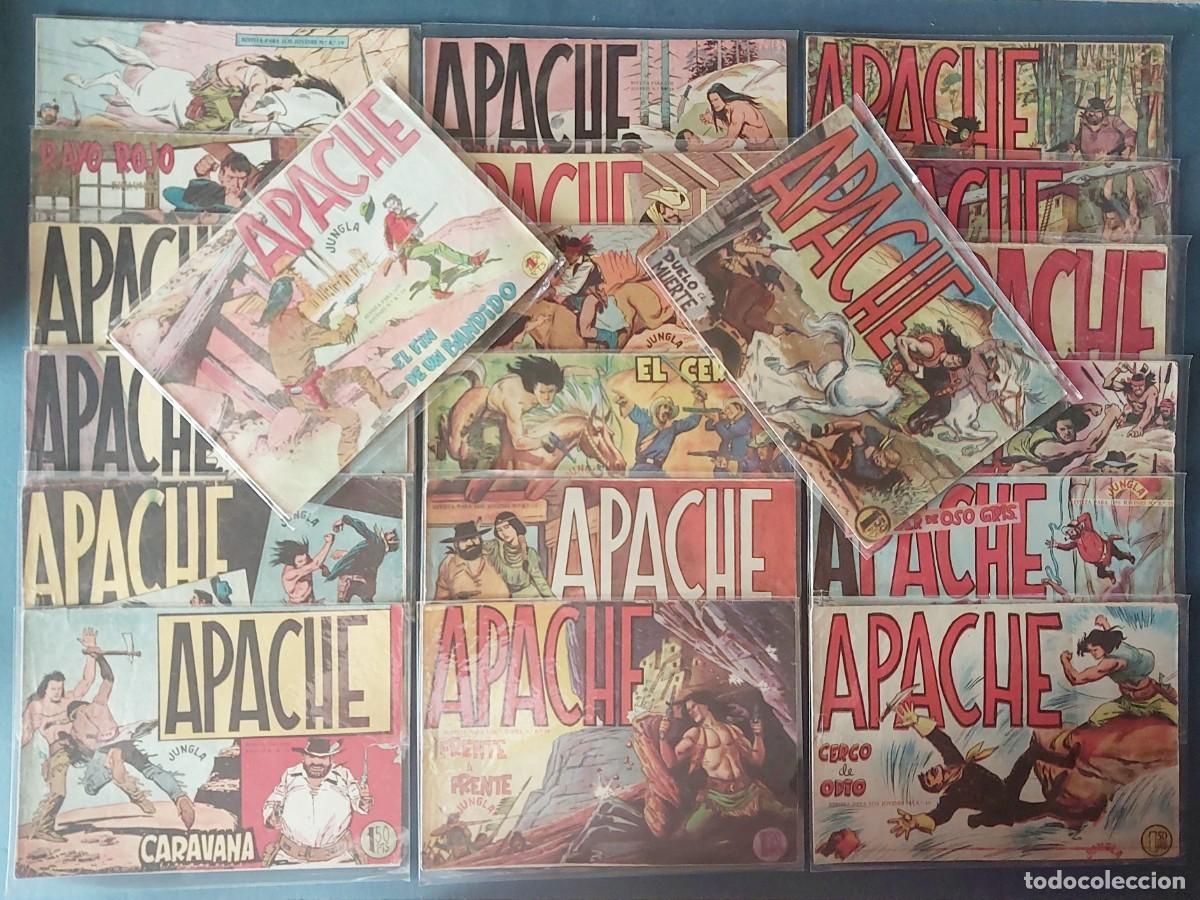 Tebeos: Apache Colecci&oacute;n Completa ( 56 Ejemplares ) Maga 1958 - Foto 4
