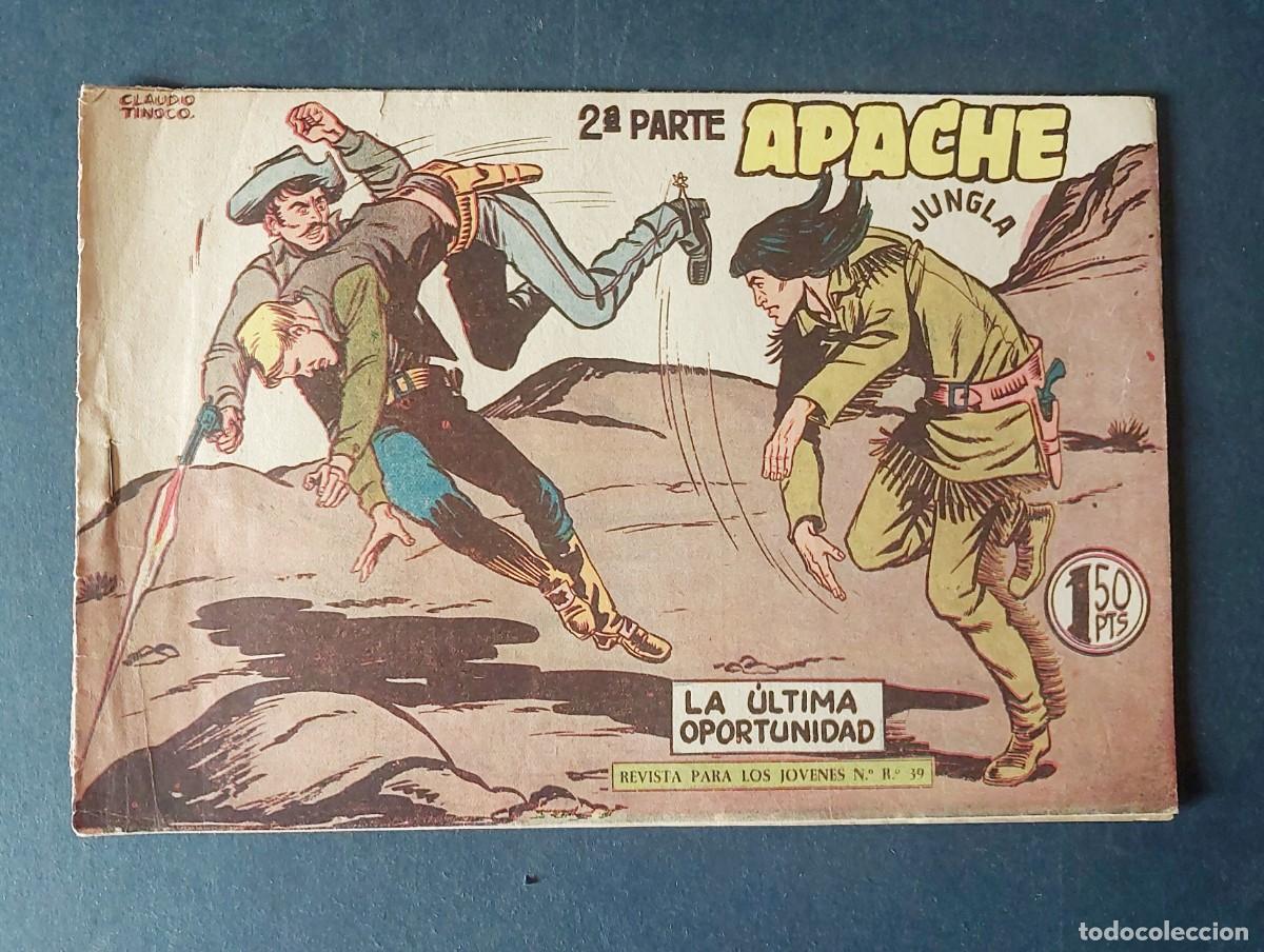 Tebeos: Apache 2&ordf; Parte Colecci&oacute;n Completa ( 76 Ejemplares ) Maga 1960 - Foto 7