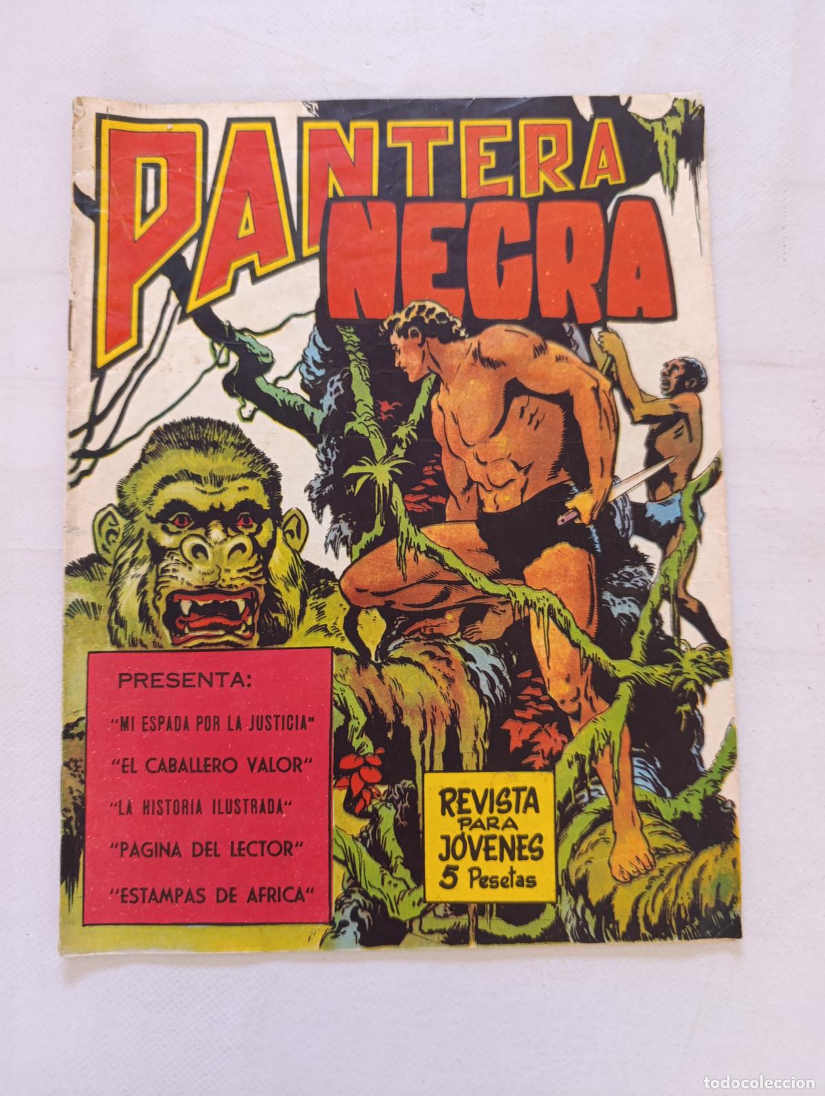 Tebeos: PANTERA NEGRA N&ordm; 3 - REVISTA - MAGA (AM)