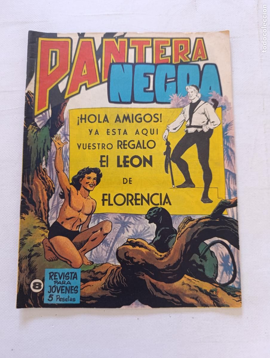 Tebeos: PANTERA NEGRA N&ordm; 8 - REVISTA - MAGA (AM)