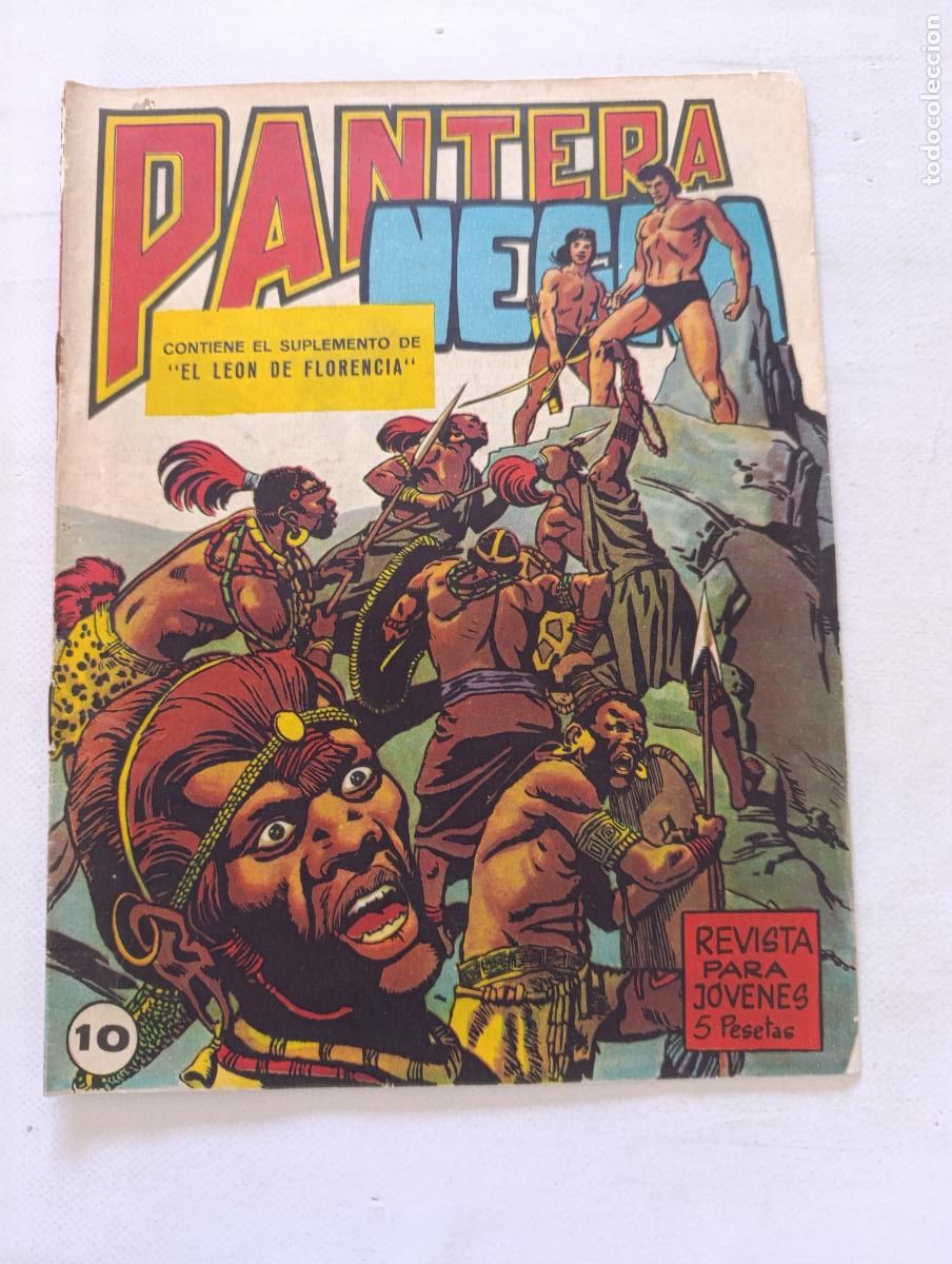 Tebeos: PANTERA NEGRA N&ordm; 10 - REVISTA - MAGA (AM)