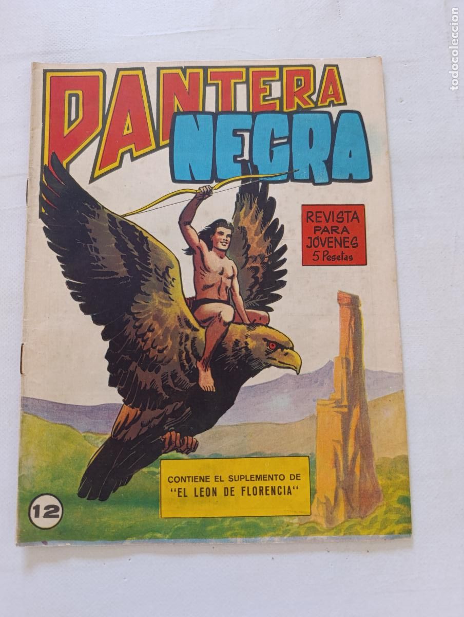 Tebeos: PANTERA NEGRA N&ordm; 12 - REVISTA - MAGA (AM)