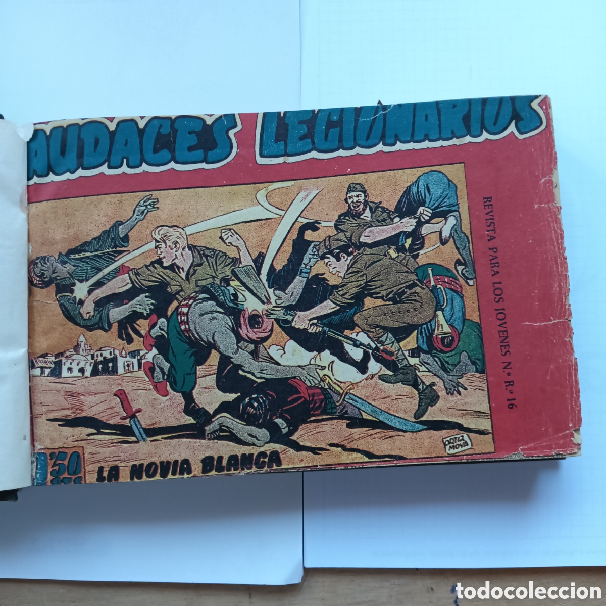 Tebeos: AUDACES LEGIONARIOS 42 NUM CONPLETA ORIGINAL EDI.MAGA