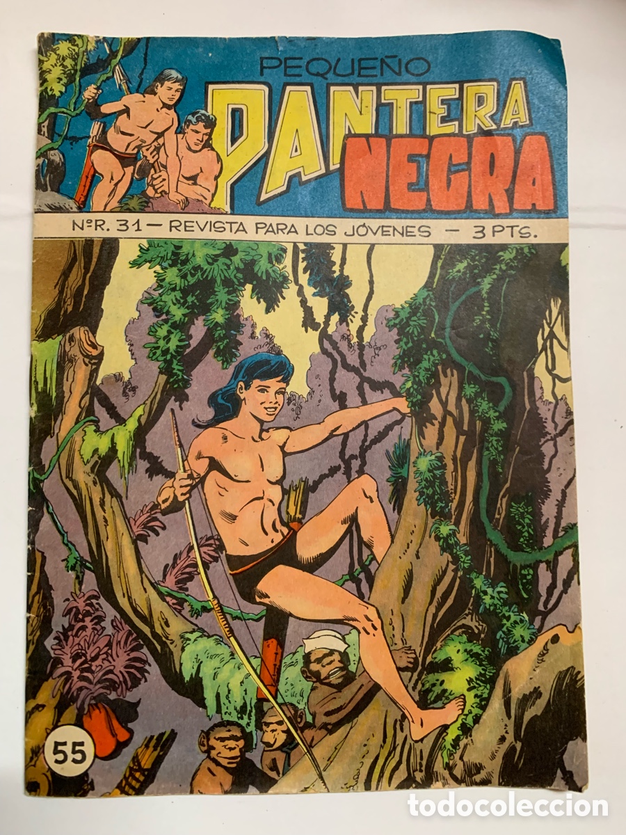 Tebeos: El Peque&ntilde;o Pantera Negra N&ordm;1 SEGUNDA EPOCA