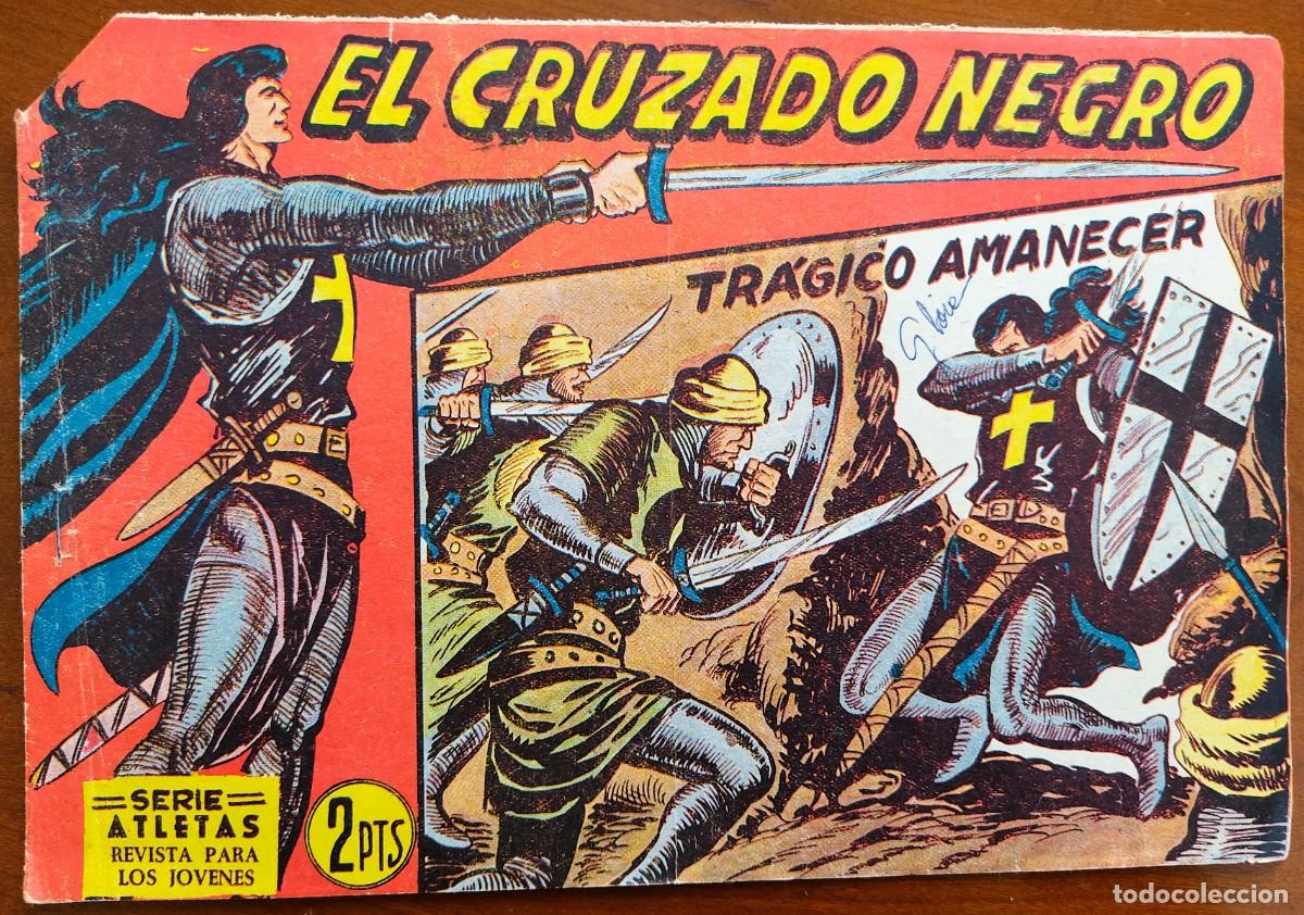 Tebeos: EL CRUZADO NEGRO N&ordm; 24 - TR&Aacute;GICO AMANECER - EDITORIAL MAGA - ORIGINAL DE LA &Eacute;POCA