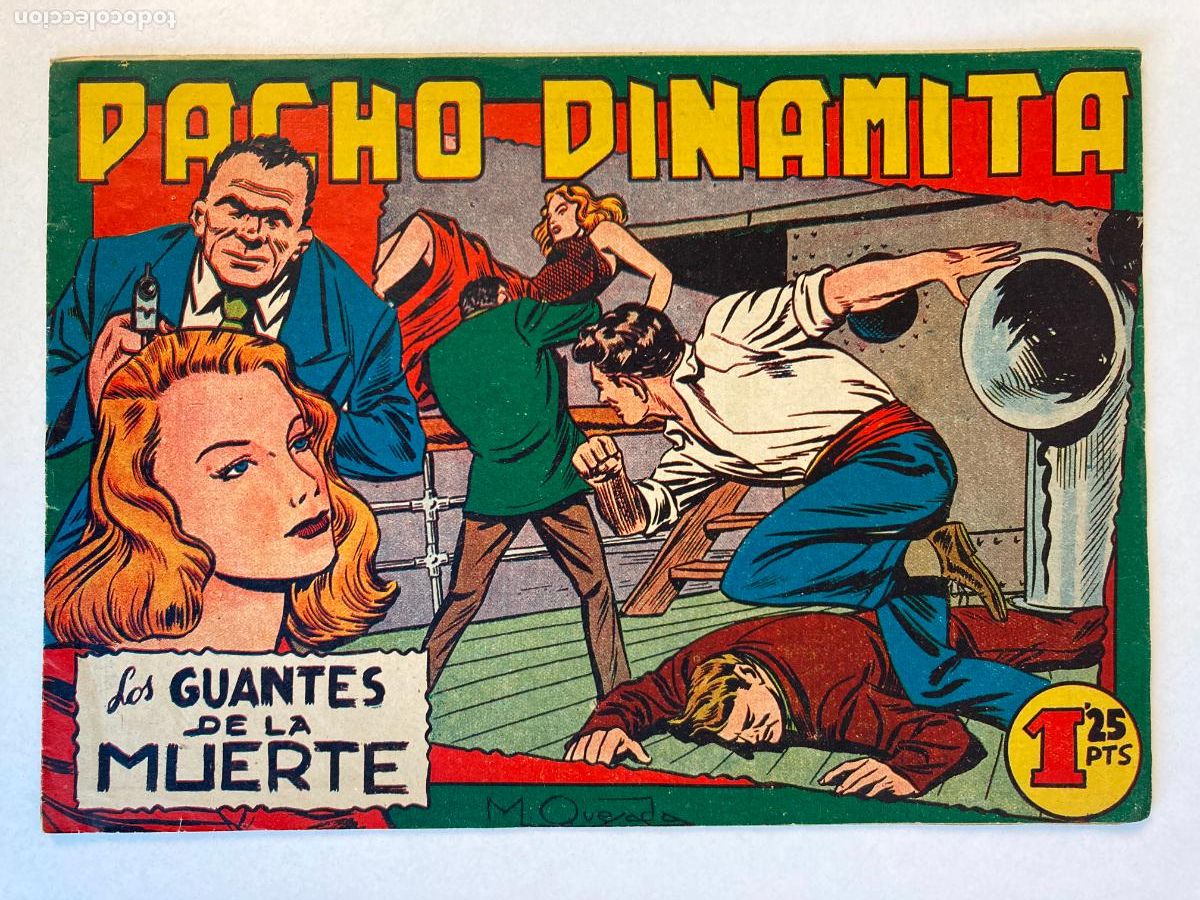 Livros de Banda Desenhada: PACHO DINAMITA, N&ordm;2 EDITORIAL MAGA, ORIGINAL - LOS GUANTES DE LA MUERTE