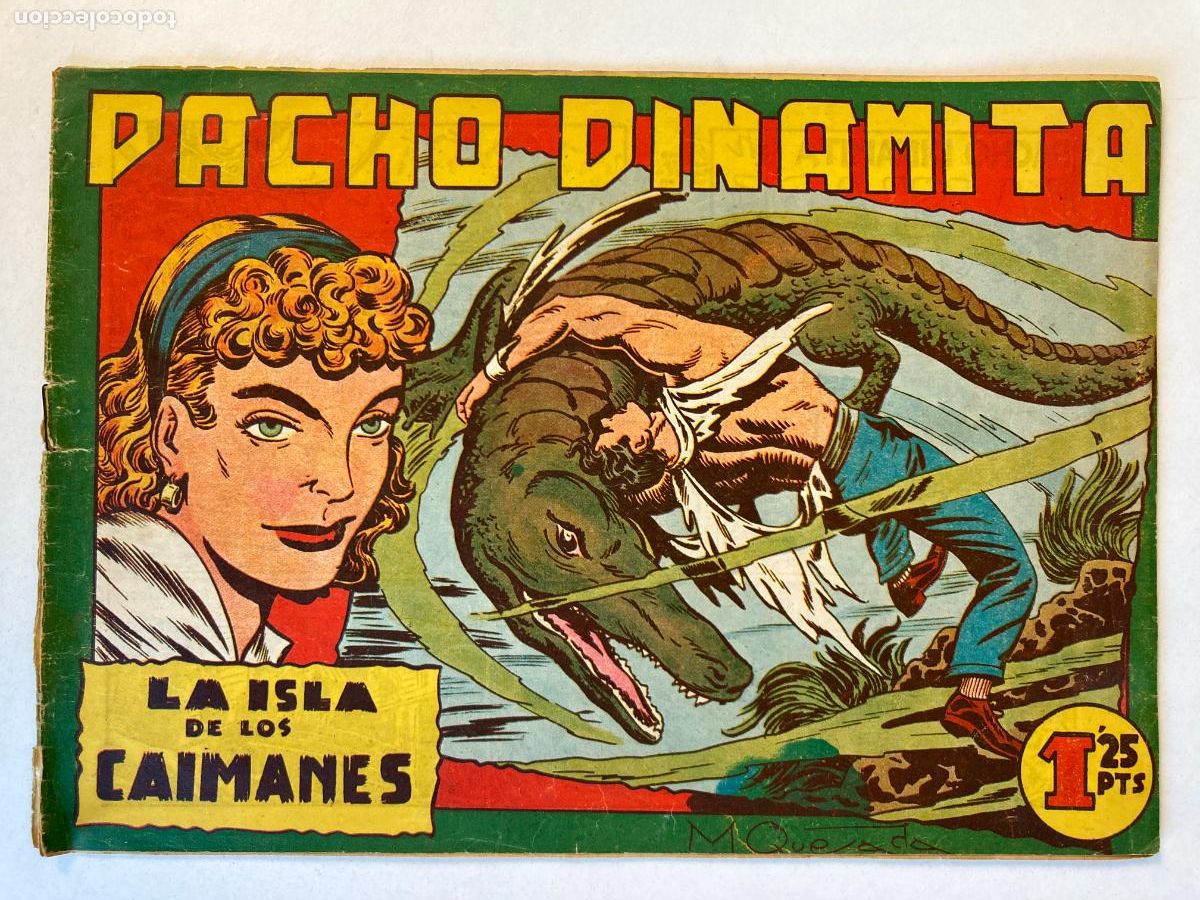 Livros de Banda Desenhada: PACHO DINAMITA, N&ordm;8 EDITORIAL MAGA, ORIGINAL - LA ISLA DE LOS CAIMANES