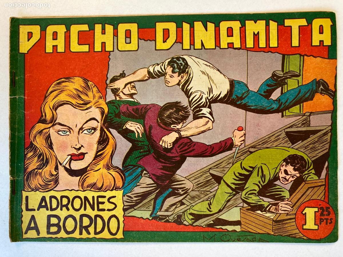 Livros de Banda Desenhada: PACHO DINAMITA, N&ordm;10 EDITORIAL MAGA, ORIGINAL - LADRONES A BORDO