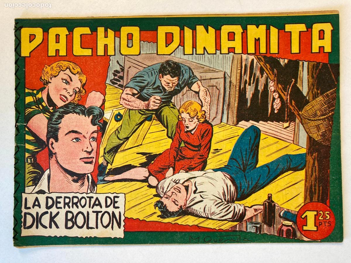 Comics: PACHO DINAMITA, N&ordm;19 EDITORIAL MAGA, ORIGINAL - LA DERROTA DE DICK BOLTON