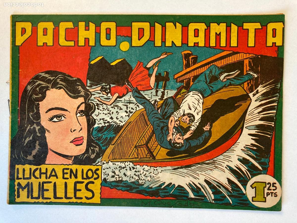 Comics: PACHO DINAMITA, N&ordm;21 EDITORIAL MAGA, ORIGINAL - LUCHA EN LOS MUELLES