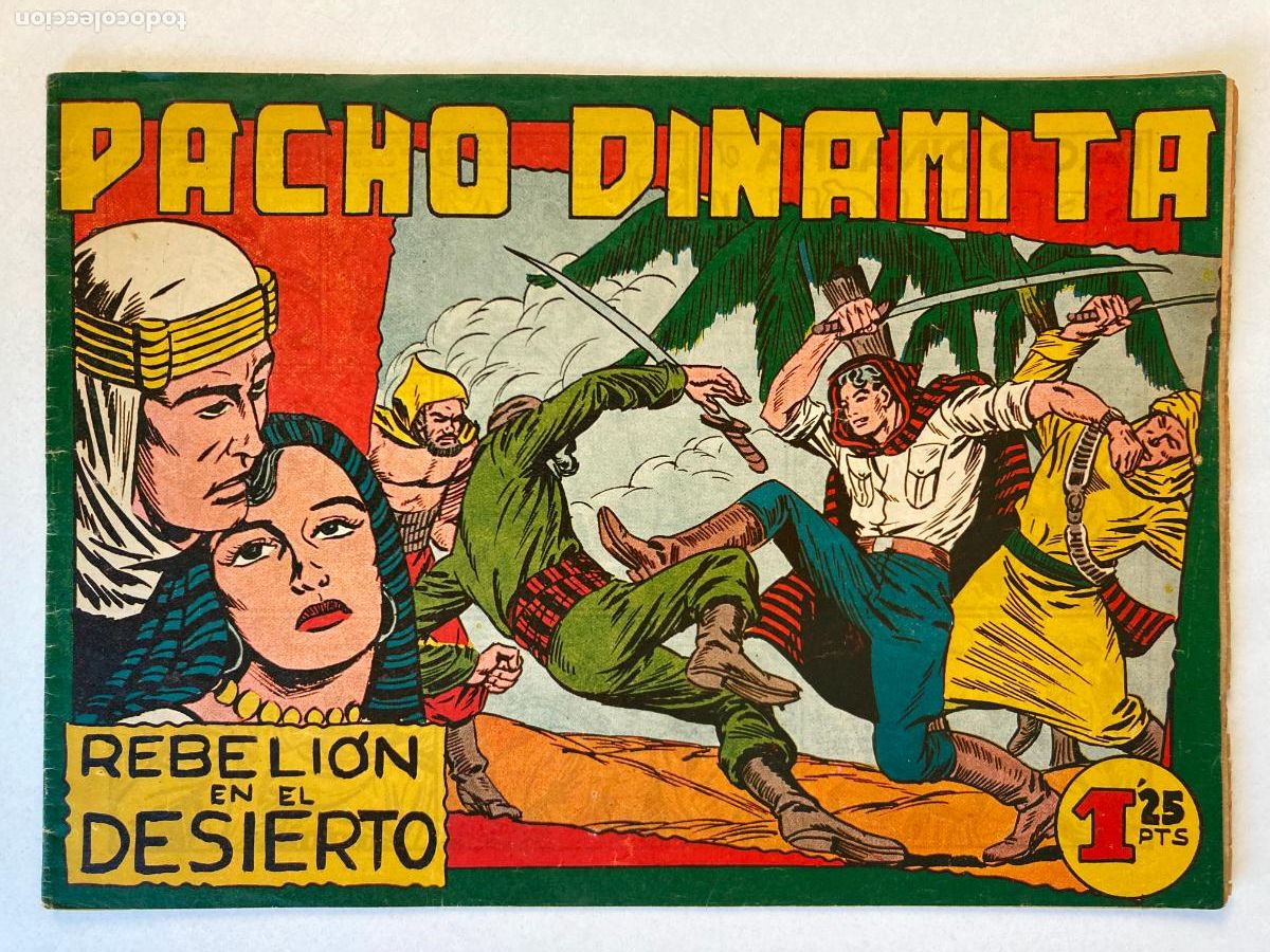 Comics: PACHO DINAMITA, N&ordm;25 EDITORIAL MAGA, ORIGINAL - REBELI&Oacute;N EN EL DESIERTO